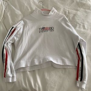 White Sweater Stussy